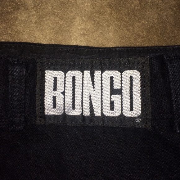 *SOLD* Vintage 90s BONGO high waisted jean skirt - Picture 6 of 7